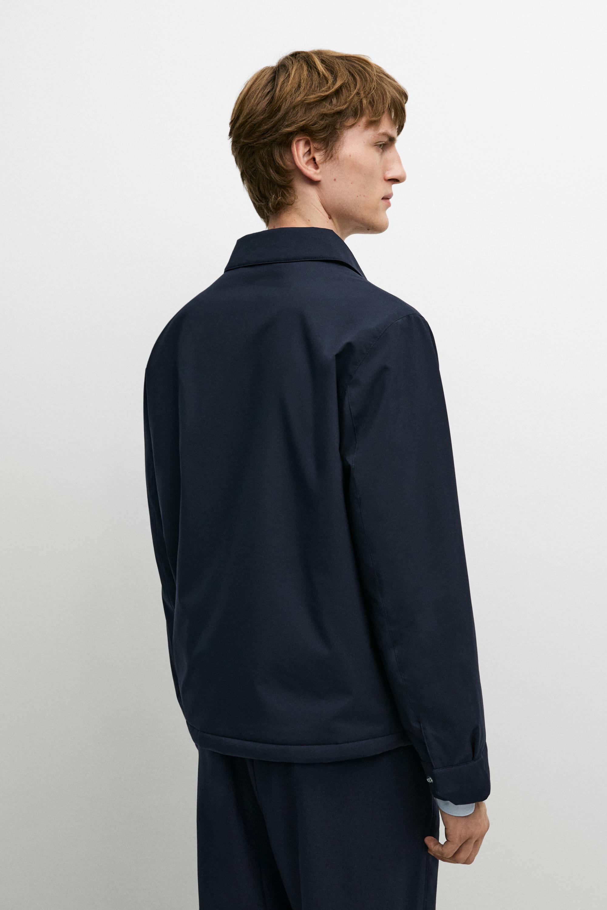 Veste légère à col chemise